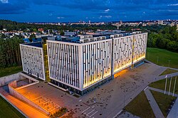 Vilnius University Life Sciences Center in the Sunrise Valley
