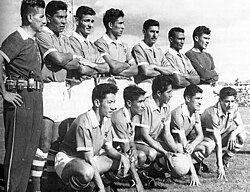 The Bolivia team won its first Cup