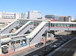 Downtown Stamford in Fairfield County, Connecticut