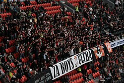 Shakhtar ultras at the Donbas Arena
