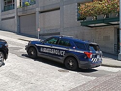 Ford Police Interceptor Utility of the Seattle Police Department