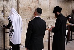 Praying at the Western Wall