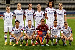 Lyon, seven-time winner of the Women's World's Best Club award.