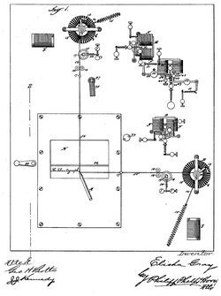 1888 telautograph patent schema