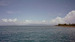 Before arriving in the Philippines, Bouchard and his crew passed through the Sunda Strait.