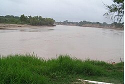 The Bermejo River at Presidencia Roca in the Argentine Gran Chaco