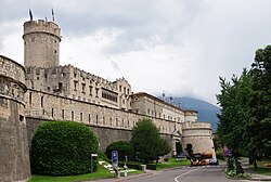 Castello del Buonconsiglio (Buonconsiglio Castle) in Trento was the seat of the prince-bishops from the 13th century to 1803.
