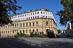 Former headquarters of the Darmstadt Bank [de] in Darmstadt