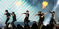 At 2015 summer K-Pop festival