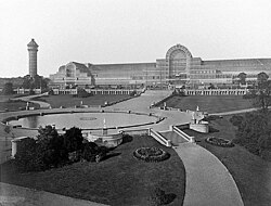 The Crystal Palace at Sydenham (1854). At the time it was built, the Crystal Palace boasted the greatest area of glass ever seen in a building.