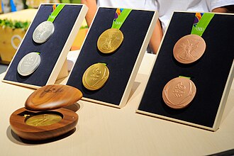 Medals of the 2016 Summer Olympics