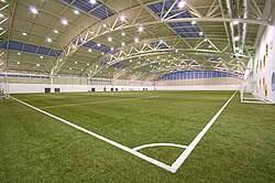 Aberdeen Sports Village (ASV) full-sized indoor 3G football pitch