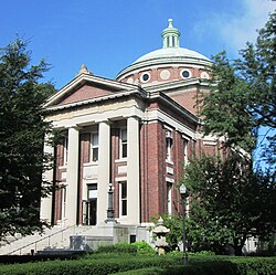 Earl Hall was listed on the National Register of Historic Places for its role in serving as a venue for meetings and dances of the Columbia Queer Alliance.