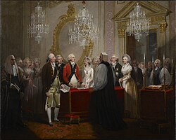 The Marriage of the Duke of York by Henry Singleton, 1791