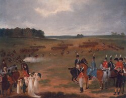 Royal Horse Artillery units, Hyde Park, 1804