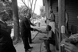 President Johnson's poverty tour in 1964