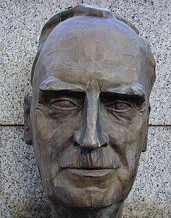 Bust by Knud Knudsen