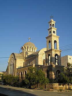 A Greek Orthodox church.