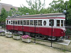 Retired Gifu streetcar