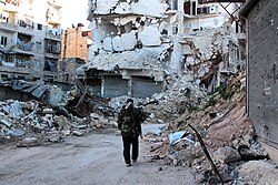Aleppo, Karm al Jabal neighborhood, 2013
