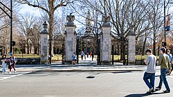 A picture of FitzRandolph Gates