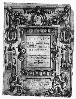 Essays of Michel de Montaigne