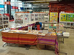 Books on display at the 2012 Somali Culture Fair in Helsinki.