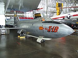 X-1B at the National Museum of the United States Air Force