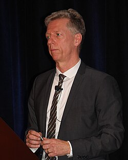 James Orbinski speaking about MSF in 2015
