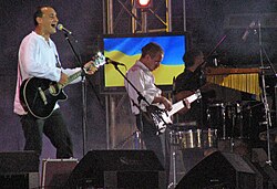 Mandry performing on Ukrainian Independence Day, 2008