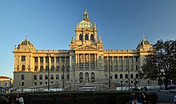 National Museum is a dominant landmark of the Wenceslas Square.