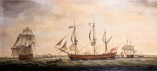 Royal George was one of the five East Indiamen the Spanish fleet captured in 1780
