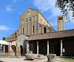 The Church of Santa Maria Assunta, on the island of Torcello, was the main place of worship in the Venetian Lagoon between the 7th and 9th centuries.