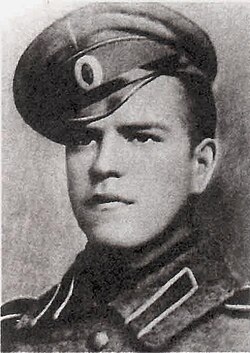 Non-commissioned officer Georgy Zhukov, Russian Imperial Army, 1916