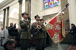 Military colours of the Representative Honor Guard Regiment of the Polish Armed Forces