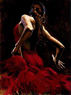 Dancer in Red