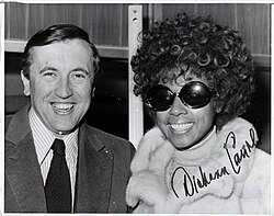 David Frost and Diahann Carroll in 1971