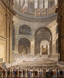 The Anniversary Meeting of the Charity Children in the Cathedral of St. Paul, 1826