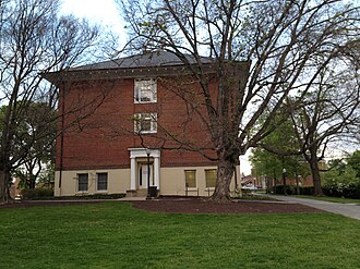 Architecture Annex is home to SPIA on the Blacksburg Campus