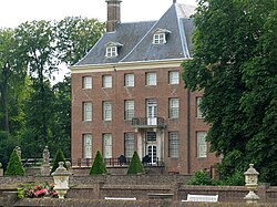 Amerongen Castle in the Netherlands, where Wilhelm II first lived after going into exile