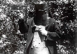 Actor playing the bushranger and outlaw Ned Kelly in The Story of the Kelly Gang (1906), the world's first feature-length narrative film