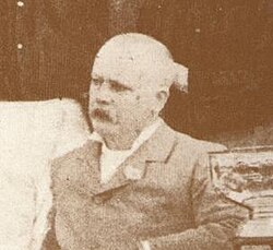 Alfred Edwards, the first chairman of the club from 1899 to 1909.