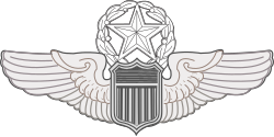 Command Pilot Badge, World War II U.S. Army Air Forces design and current U.S. Air Force regulation insignia