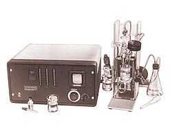 The first commercial Coulter counter