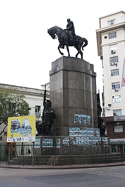 Monument to Julio Argentino Roca in Buenos Aires