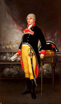 Spanish official Félix de Azara, by Goya