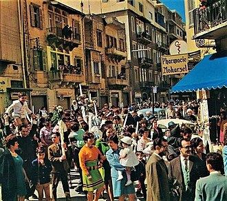 Mar Mikhael in 1966