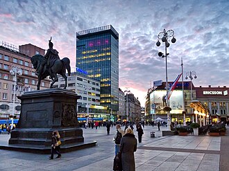 The capital city of Zagreb is the nation's primary economic and financial centre.