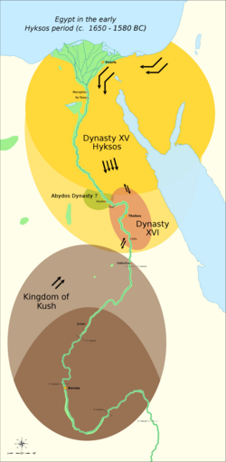 Fifteenth dynasty of Egypt of the Hyksos, of whom the Amorites were part