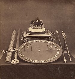 The Honours of Scotland, 1860s